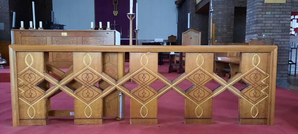 St Anne's altar rail
